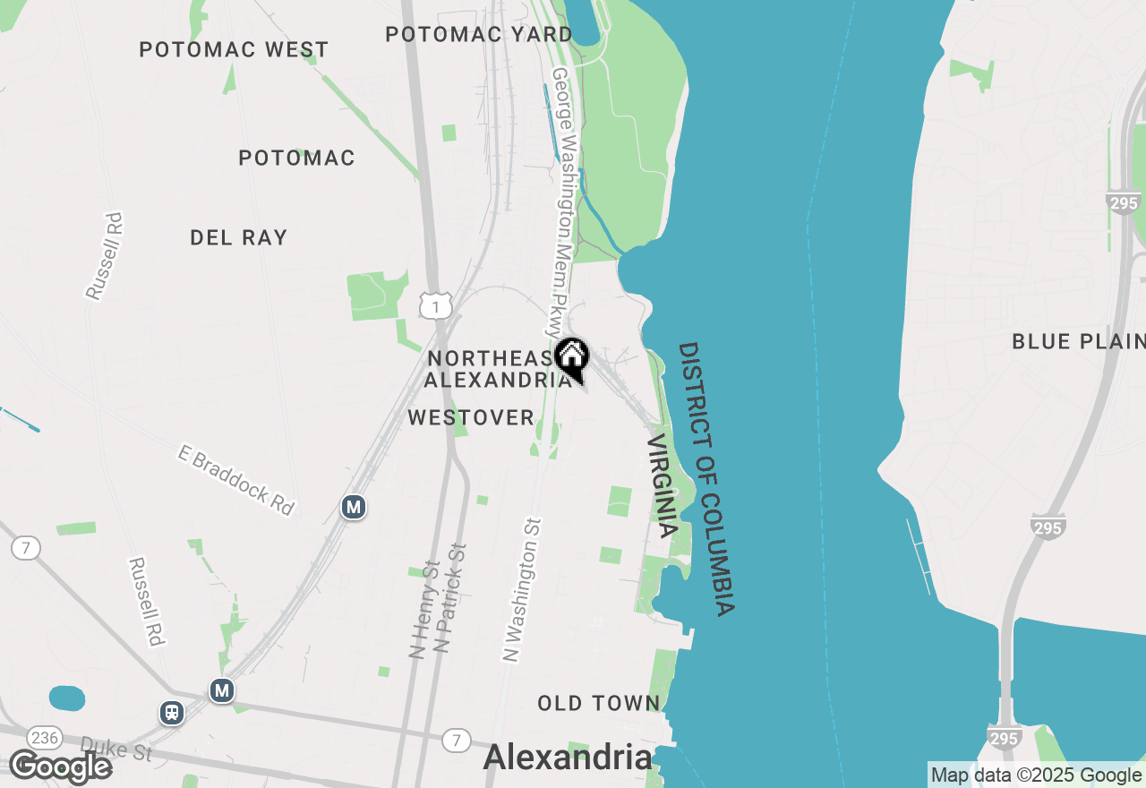 Map of 604 Bashford Lane #2131, Alexandria, VA 22314