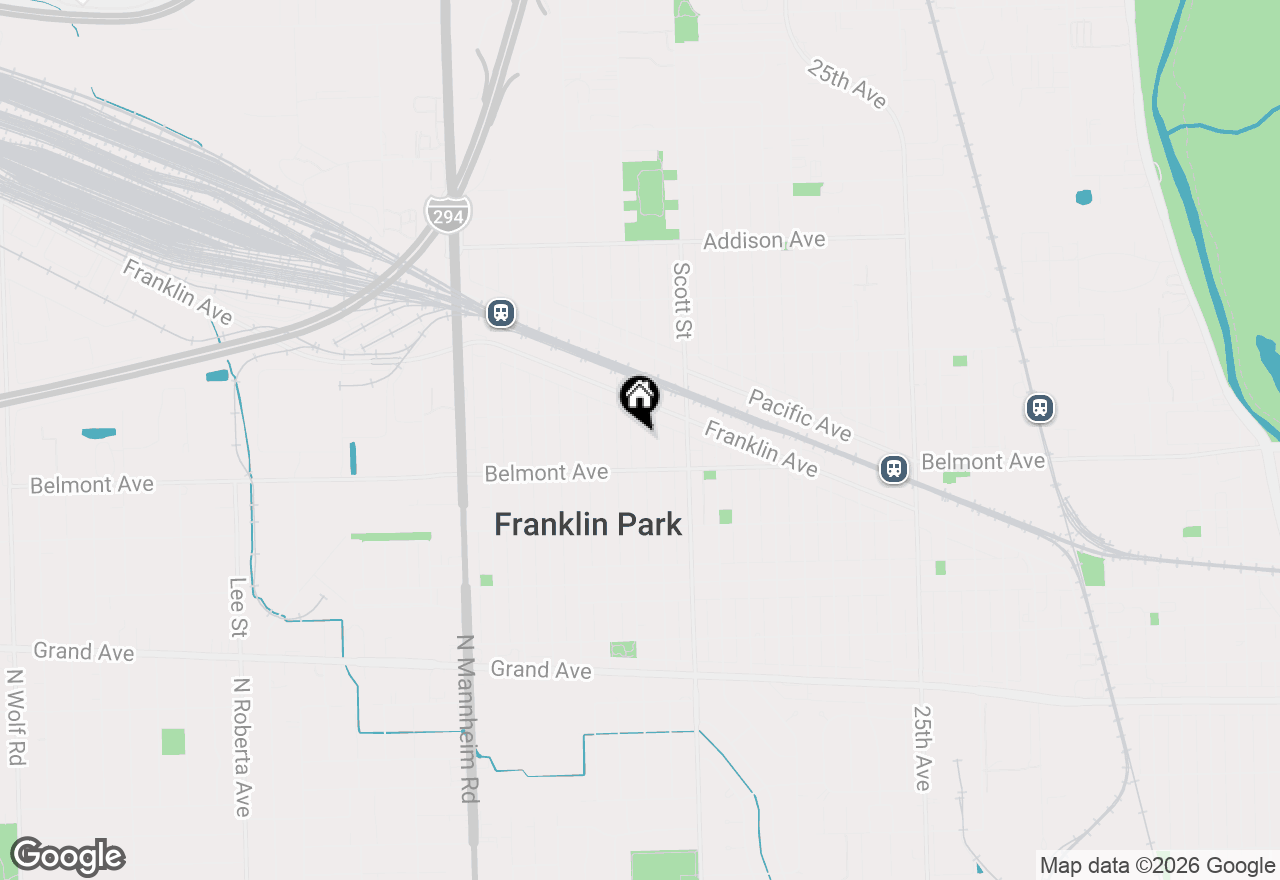Map of 3225 Sunset Lane, Franklin Park, IL 60131