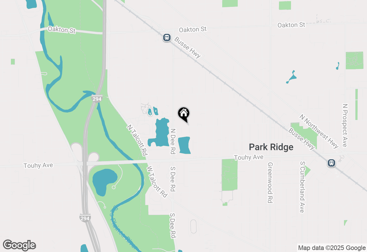 Map of 301 N Redfield Court, Park Ridge, IL 60068
