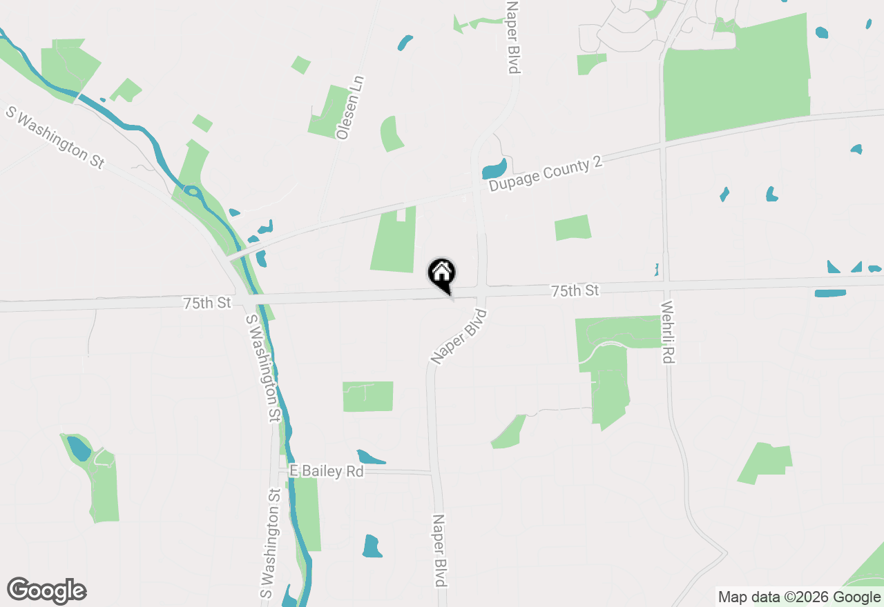 Map of 871 Heatherfield Circle, Naperville, IL 60565