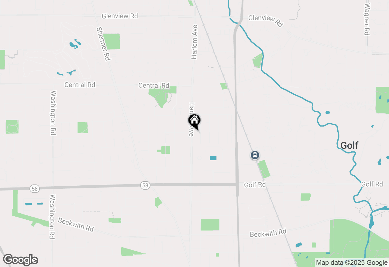 Map of 247 Harlem Avenue, Glenview, IL 60025