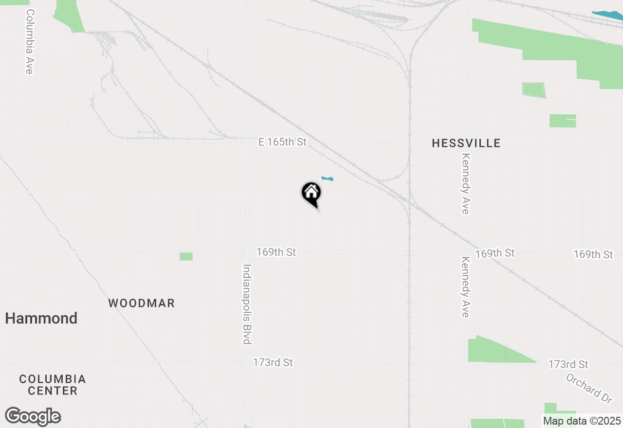 Map of 6732 Forestdale Avenue, Hammond, IN 46323