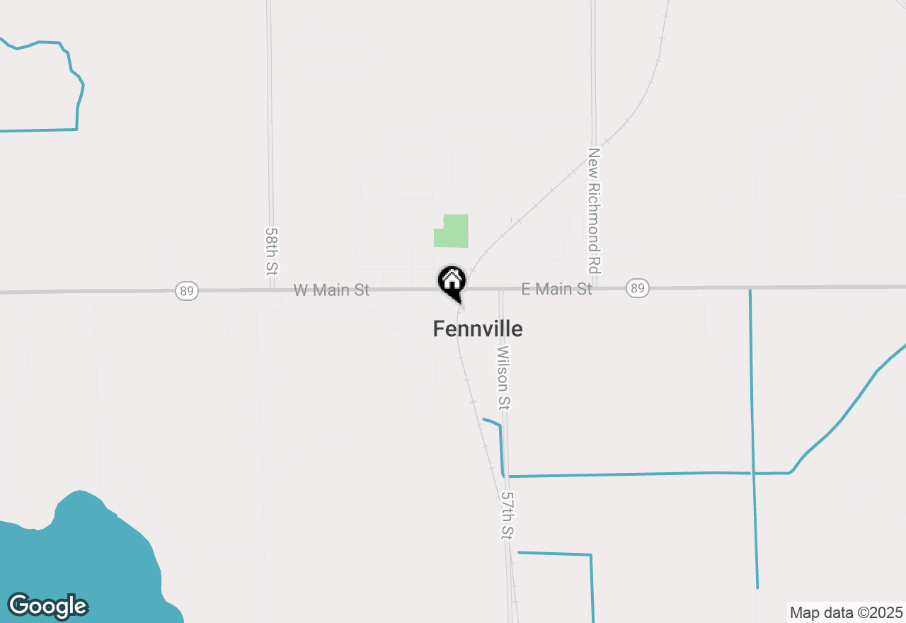 Map of 115 E Fennville Street, Fennville, MI 49408