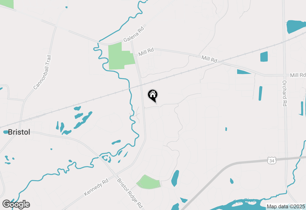 Map of 3531 Richardson Circle, Yorkville, IL 60560