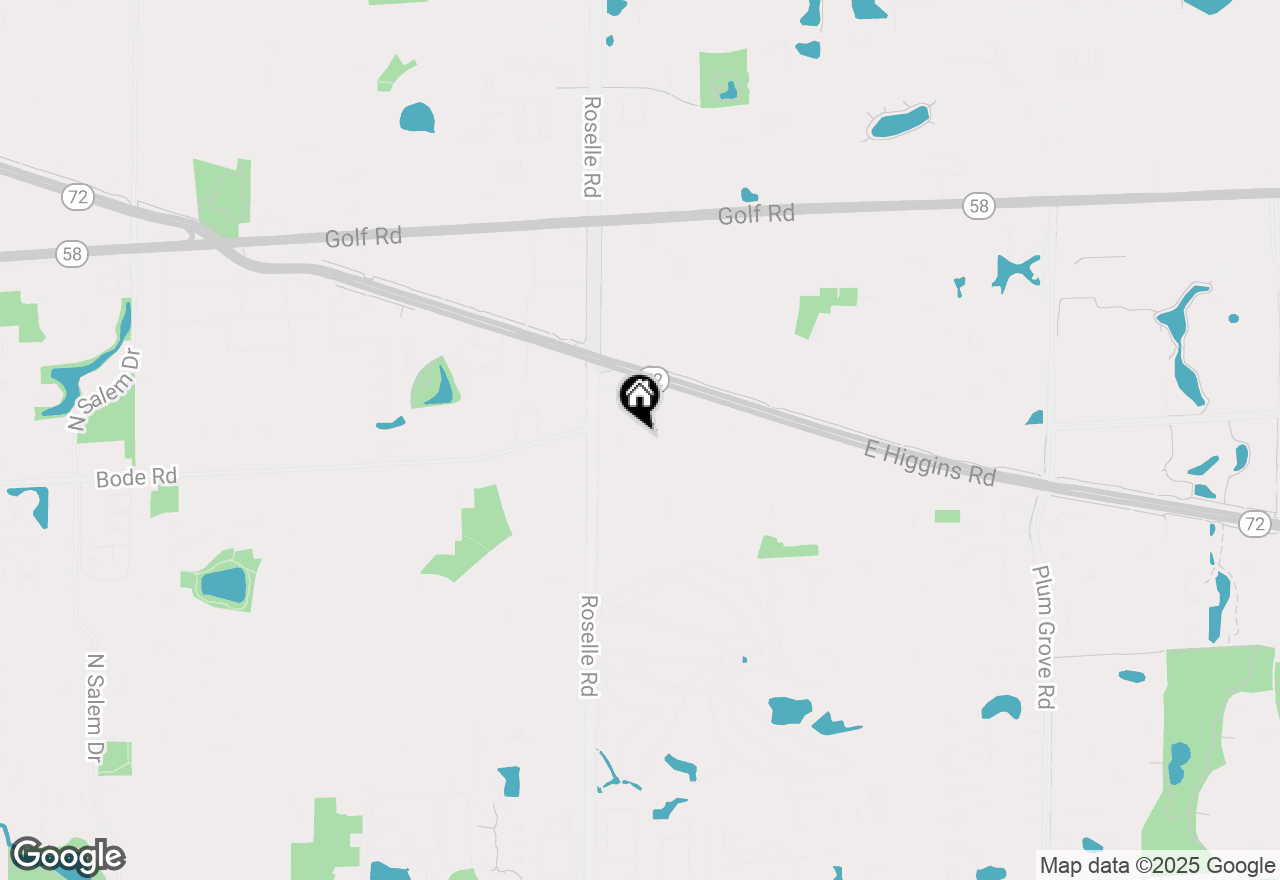 Map of 75 Carthage Lane, Hoffman Estates, IL 60169