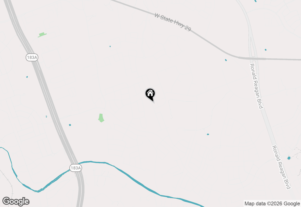 Map of 116 Empress Tree Dr, Leander, TX 78641