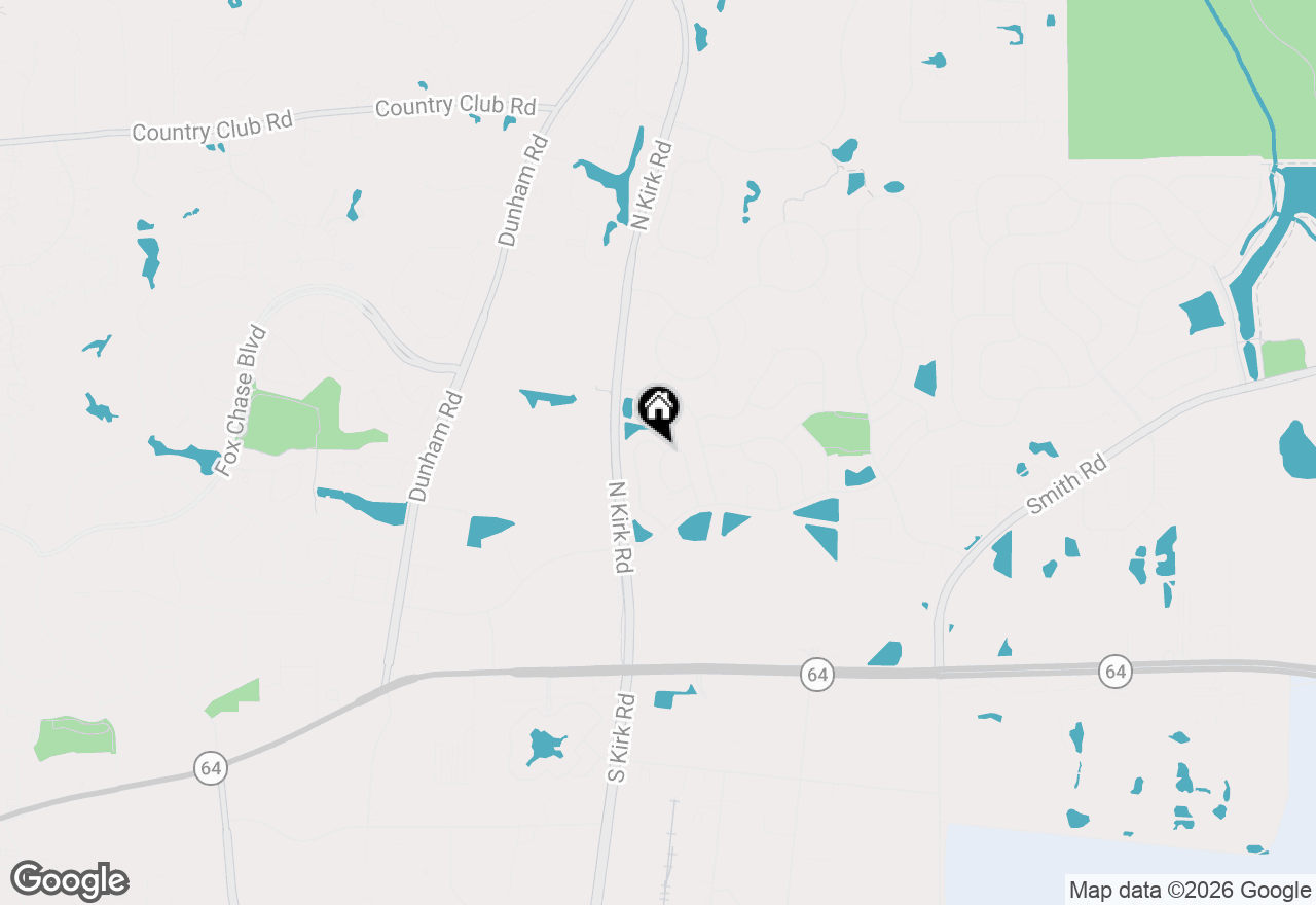 Map of 878 Stuarts Drive #878, St. Charles, IL 60174