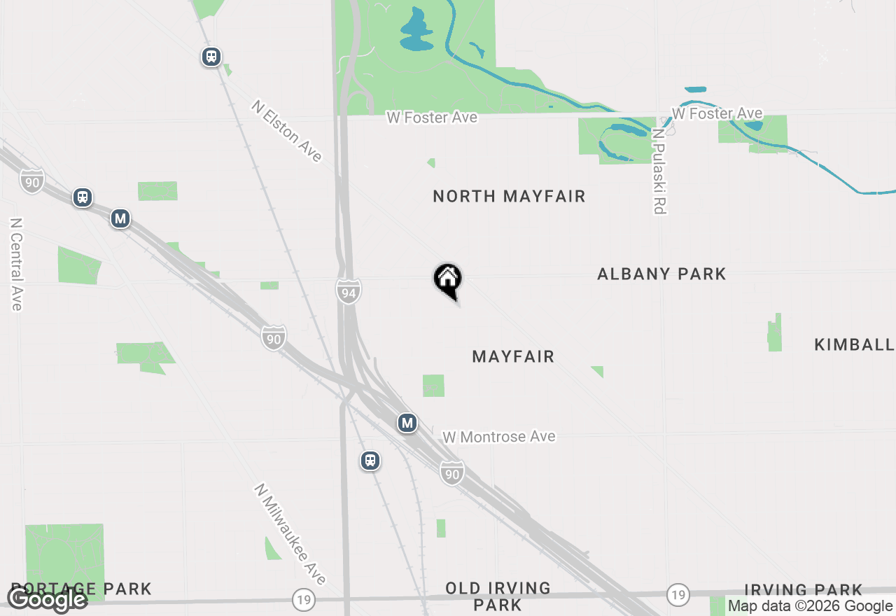 Map of 4711 N Kilbourn Avenue, Chicago, IL 60630