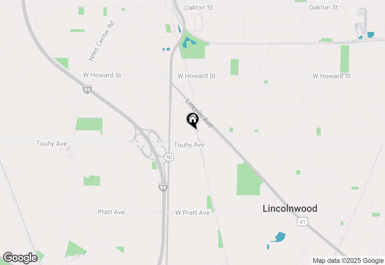 Map of 4655 W Chase, Lincolnwood,  60712