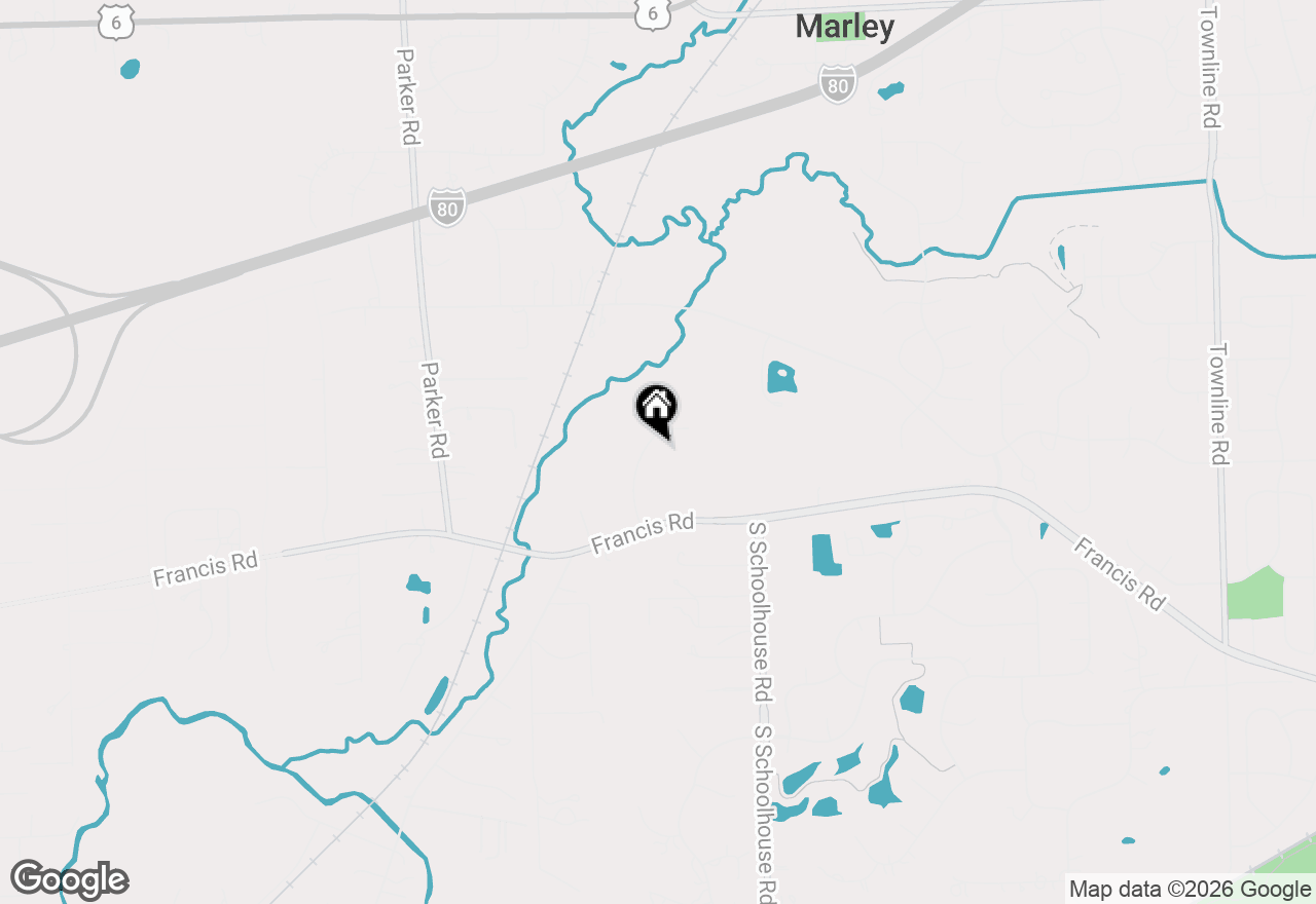 Map of 19427 S Hunter Trail, Mokena, IL 60448
