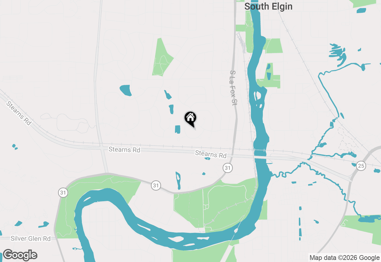 Map of 15 Berkshire Court, South Elgin, IL 60177