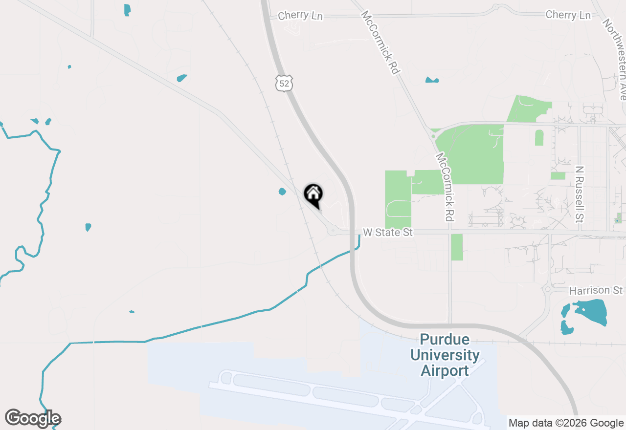 Map of 1821 Sr 26 W, West Lafayette, IN 47906