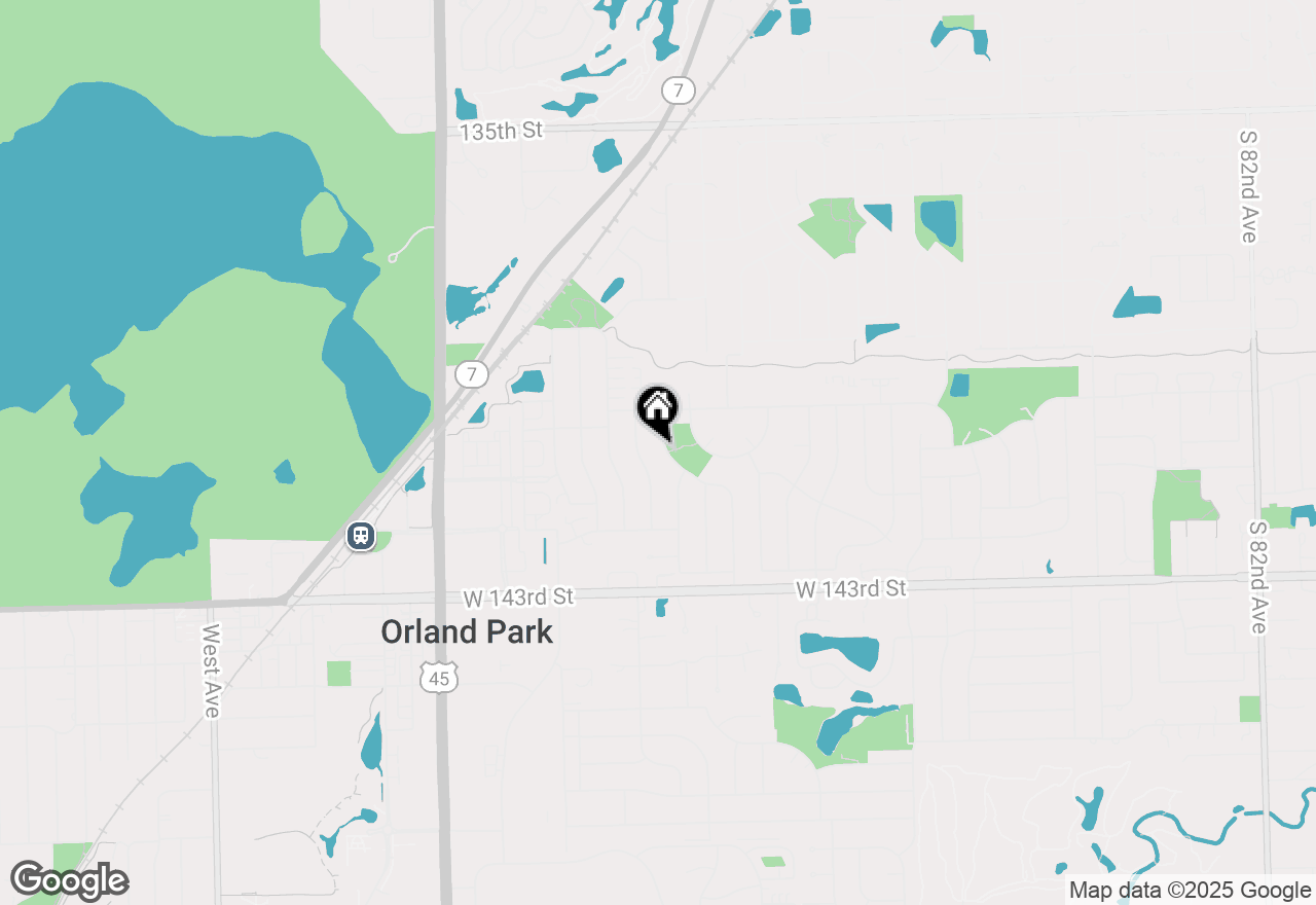 Map of 14030 Concord Drive, Orland Park, IL 60462