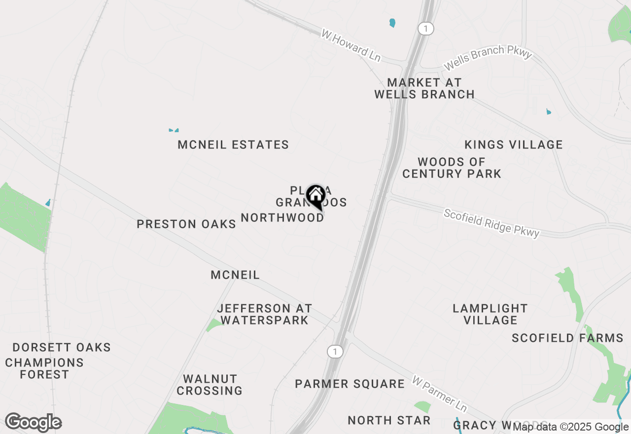 Map of 12920 Pegasus St, Austin, TX 78727