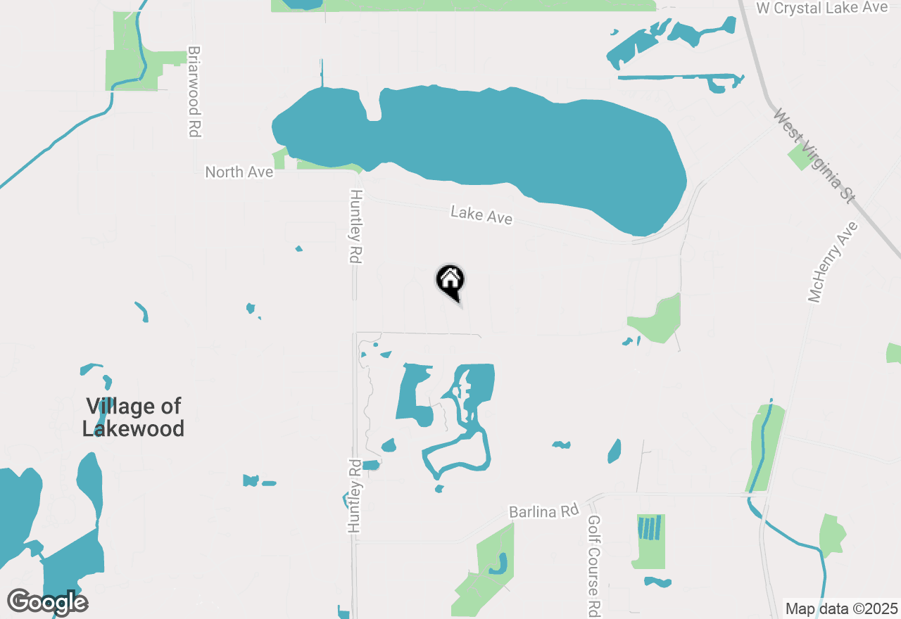 Map of 463 Hampshire Lane, Lakewood, IL 60014