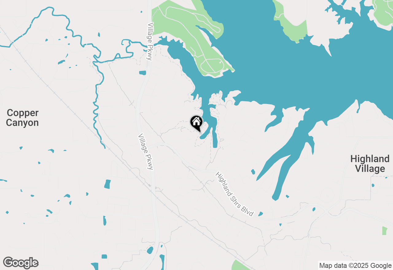 Map of 3130 Vista Heights Lane, Highland Village, TX 75077