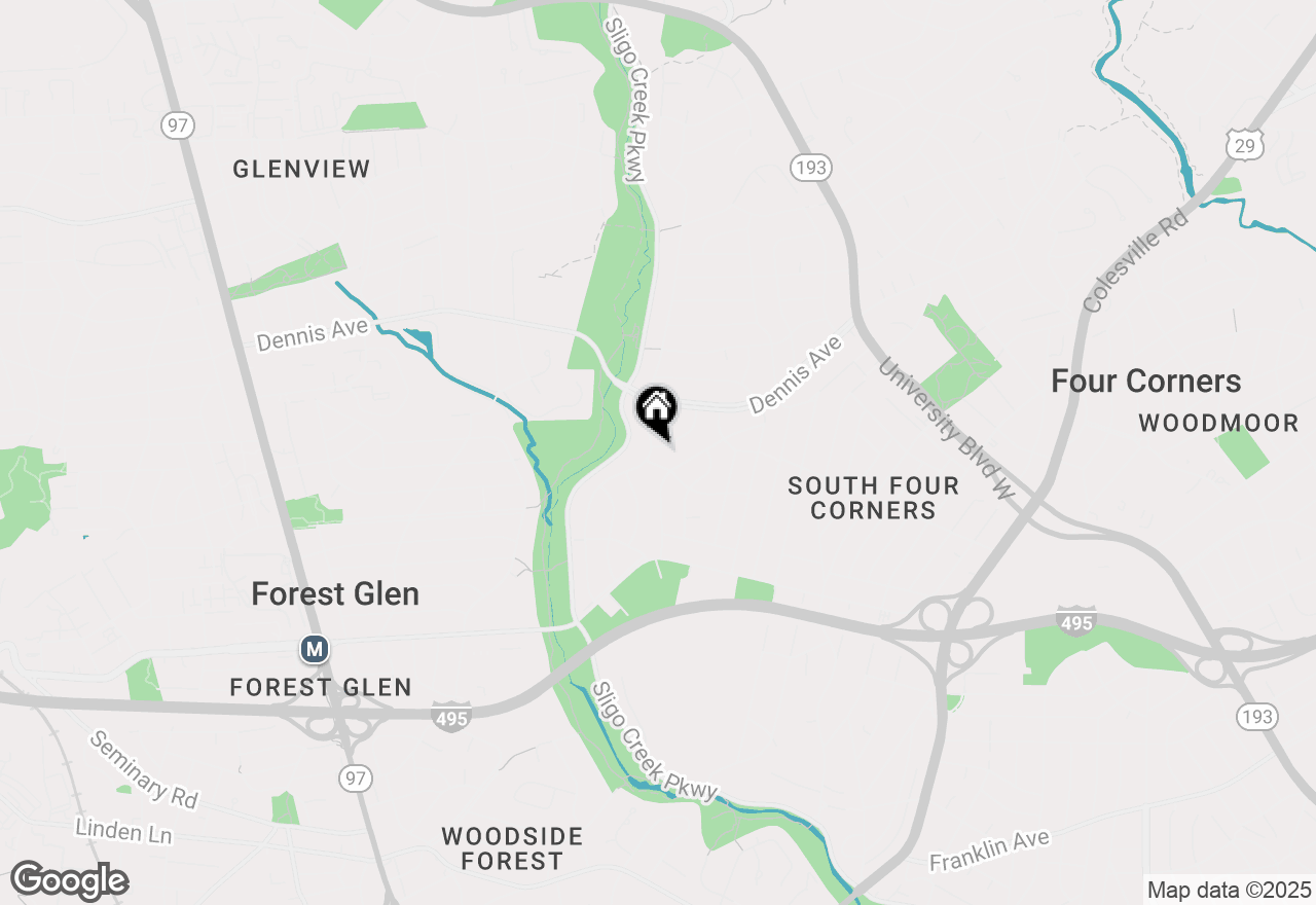 Map of 10109 Tenbrook Drive, Silver Spring, MD 20901