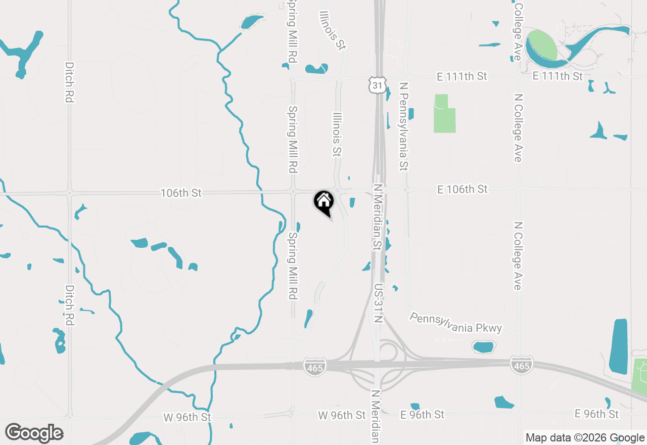 Map of 330 Sanner Court, Carmel, IN 46290