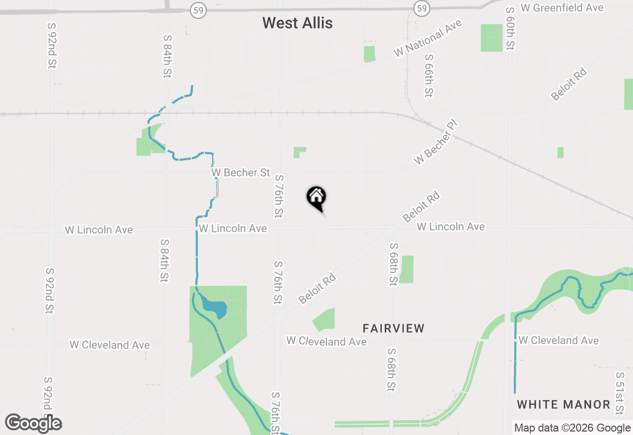 Map of 2251 S 73rd St, West Allis, WI 53219