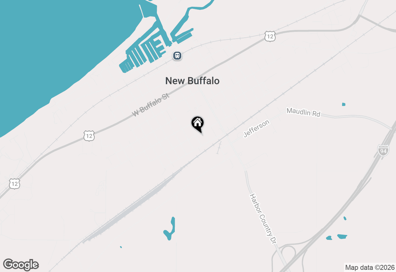 Map of 403 S Smith Street, New Buffalo, MI 49117