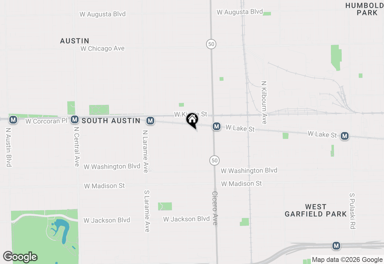 Map of 4912 W Fulton Street, Chicago, IL 60644