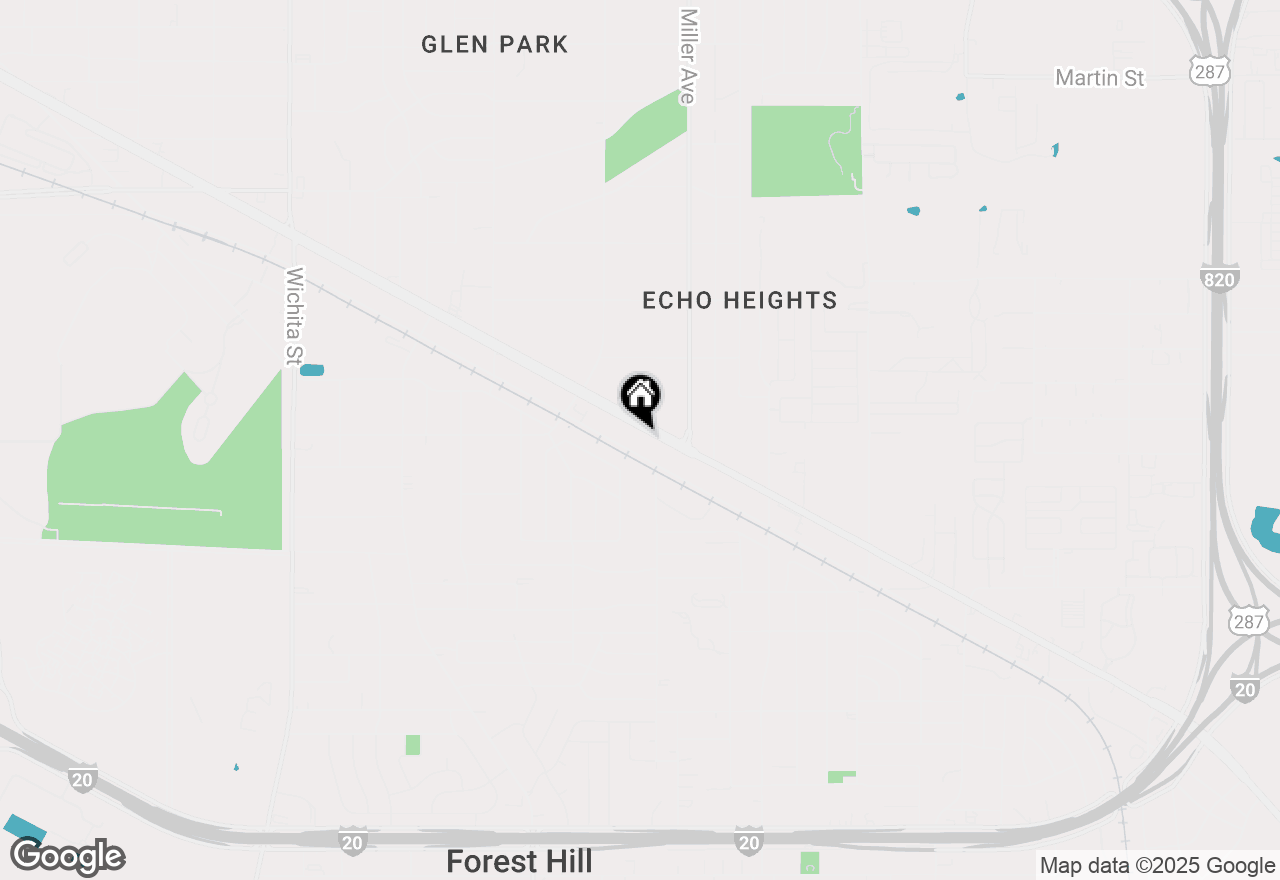 Map of 4020 Mansfield Highway, Forest Hill, TX 76119