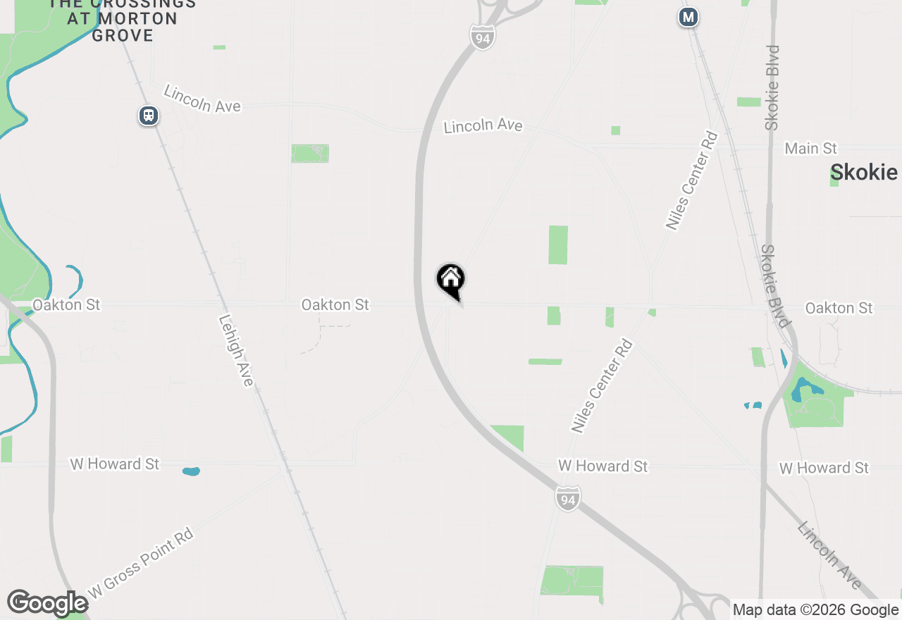 Map of 5545 Oakton Street, Morton Grove, IL 60053