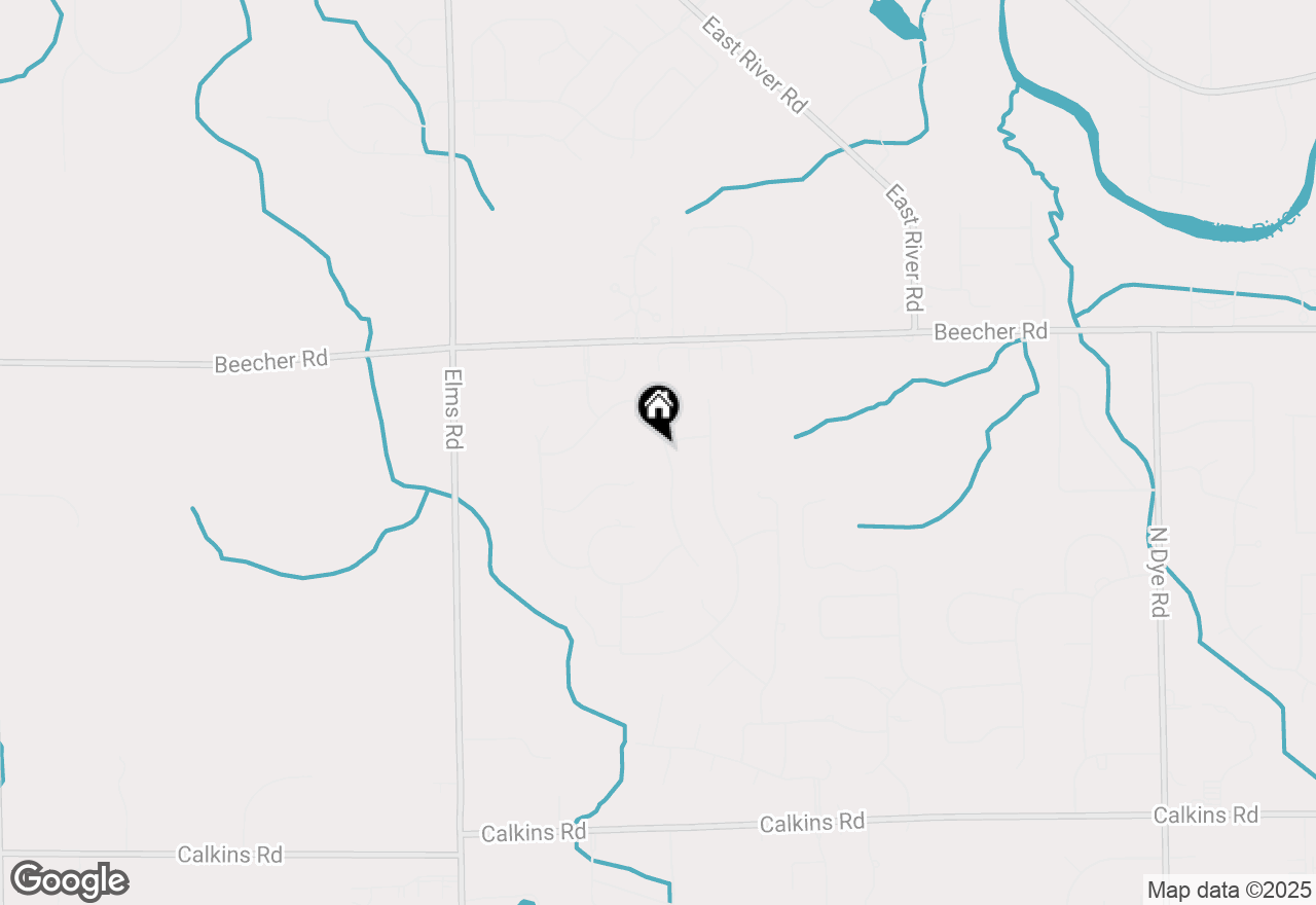 Map of 1398 Highland Meadows Drive, Flint, MI 48532