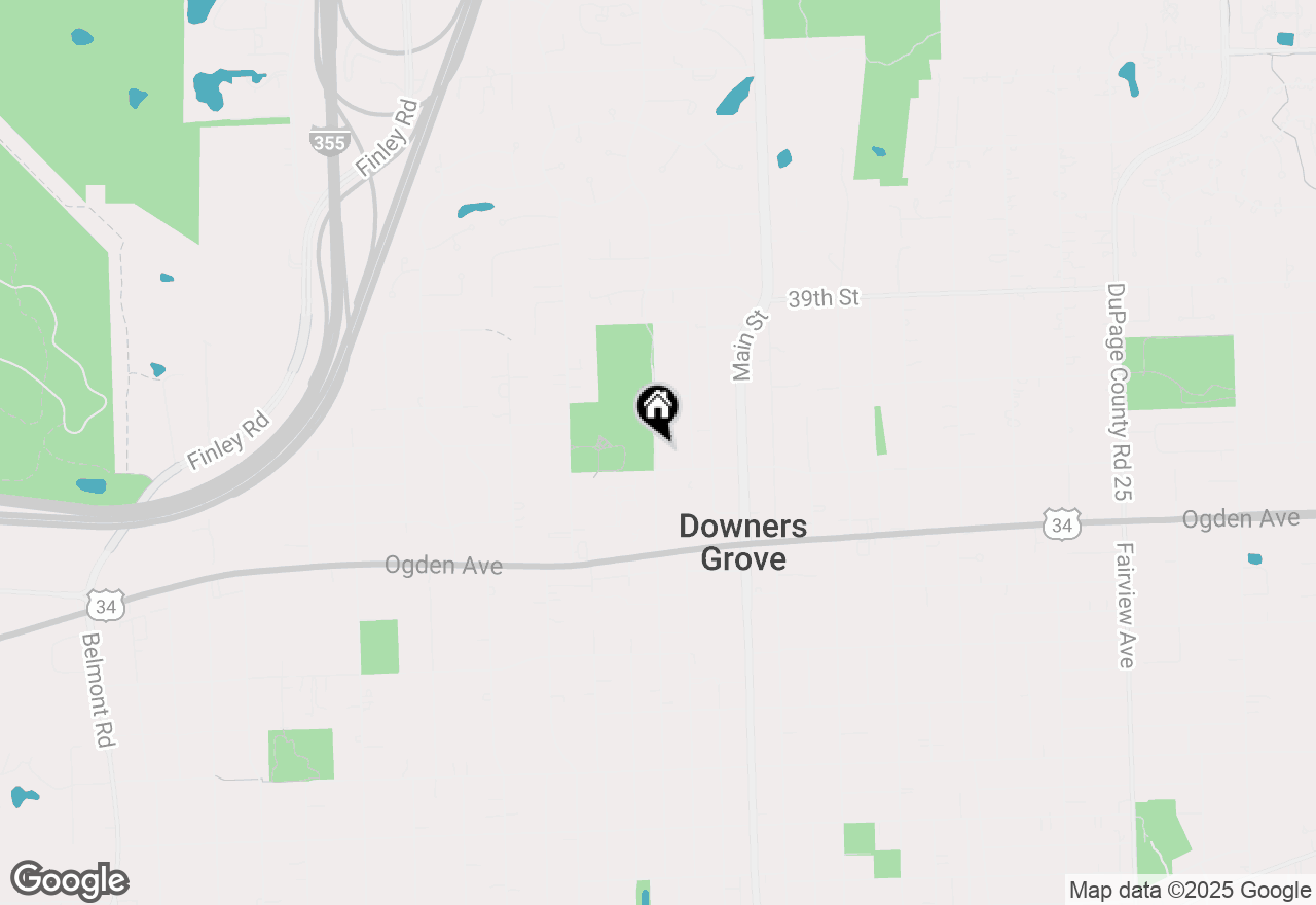 Map of 4133 Saratoga Avenue #B-220, Downers Grove, IL 60515