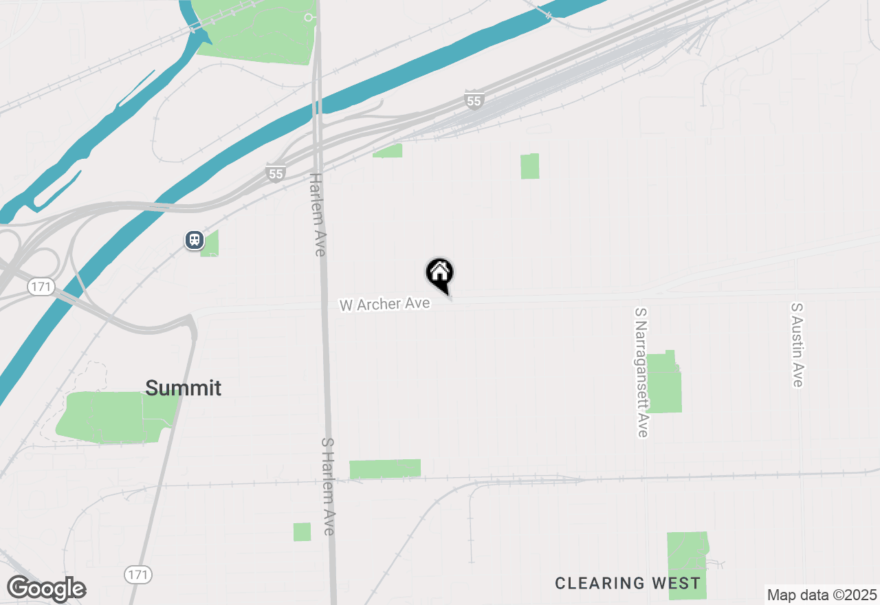 Map of 6905-6915 W Archer Avenue, Chicago, IL 60638