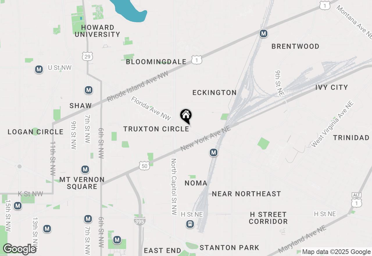Map of 50 Florida Avenue Ne #925, Washington, DC 20002