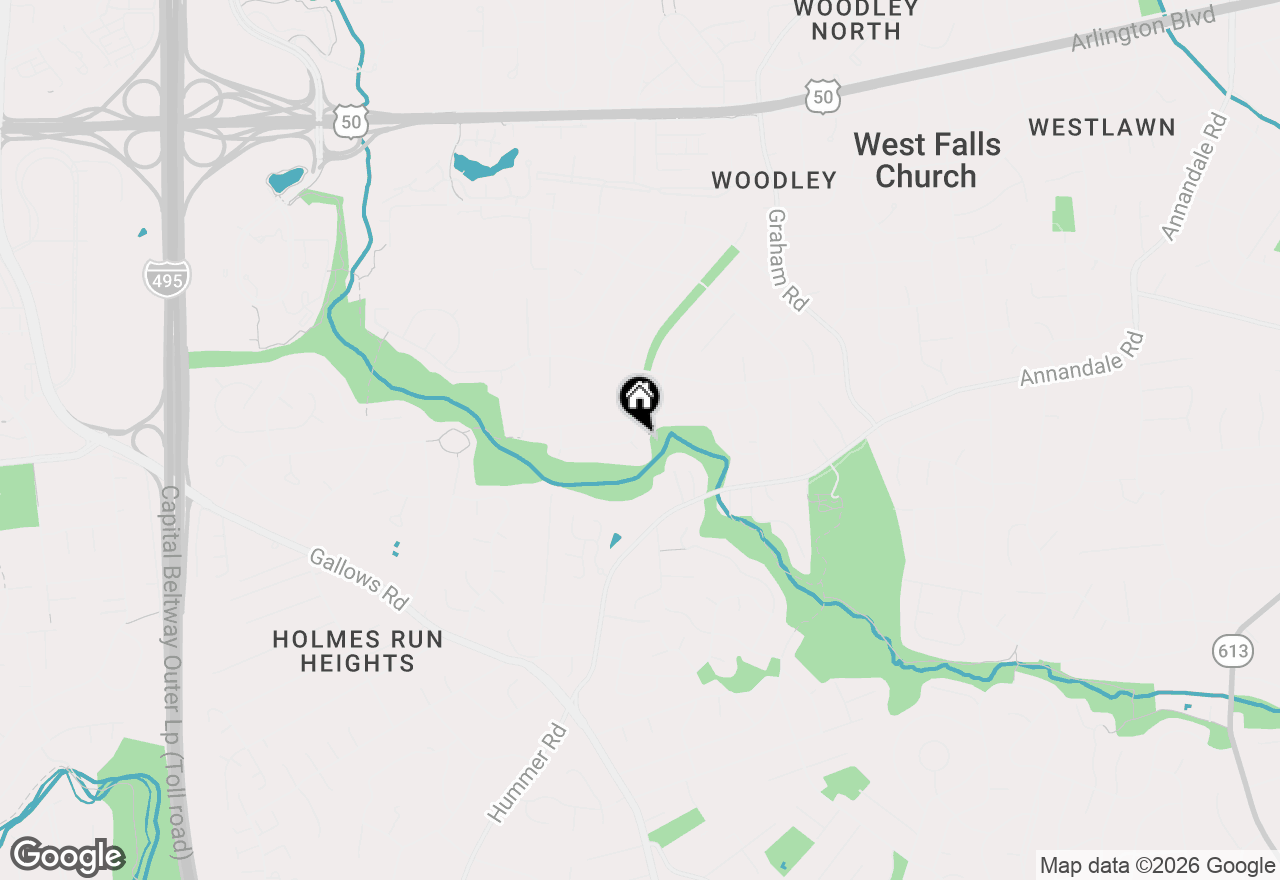 Map of 7405 Add Drive, Falls Church, VA 22042