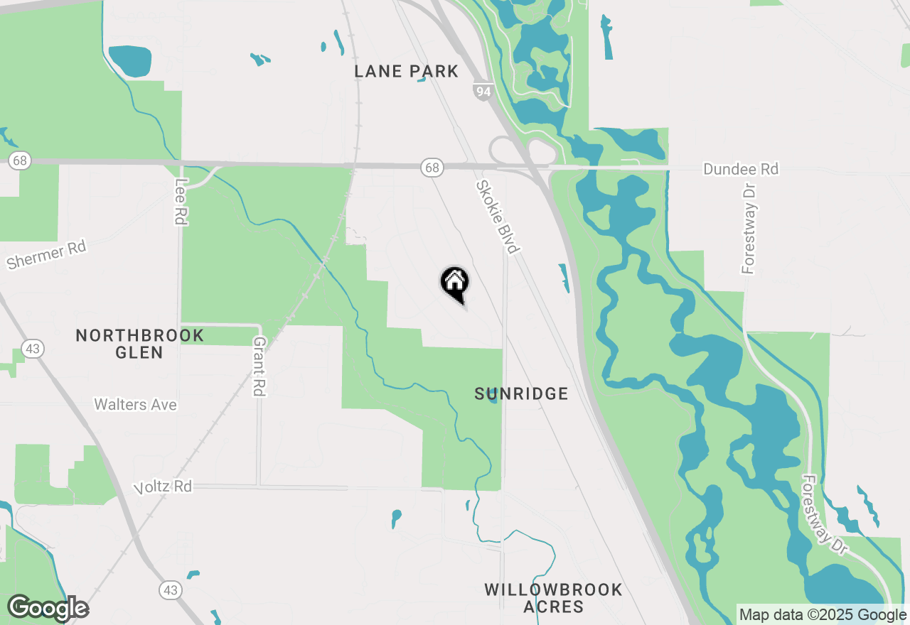 Map of 1111 Midway Road, Northbrook, IL 60062