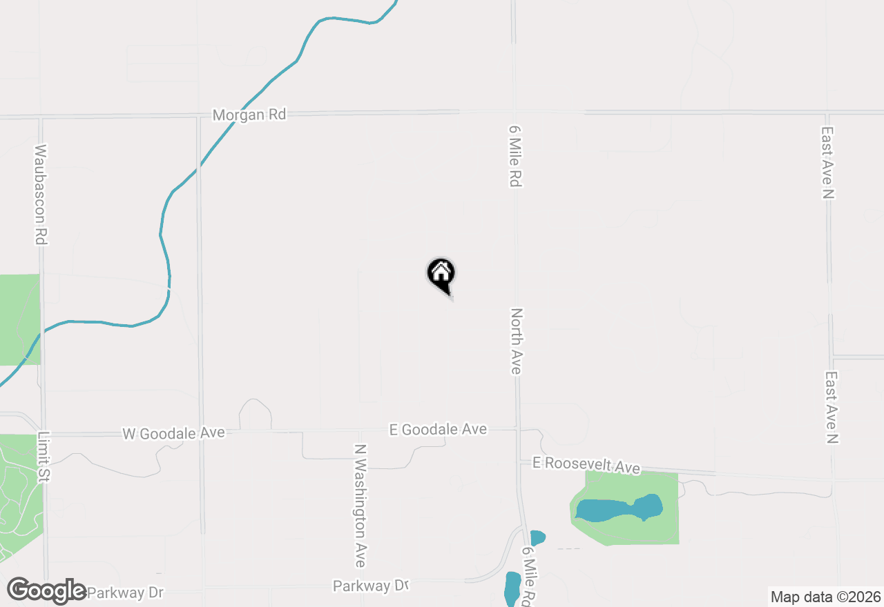 Map of 157 Redner Avenue, Battle Creek, MI 49037