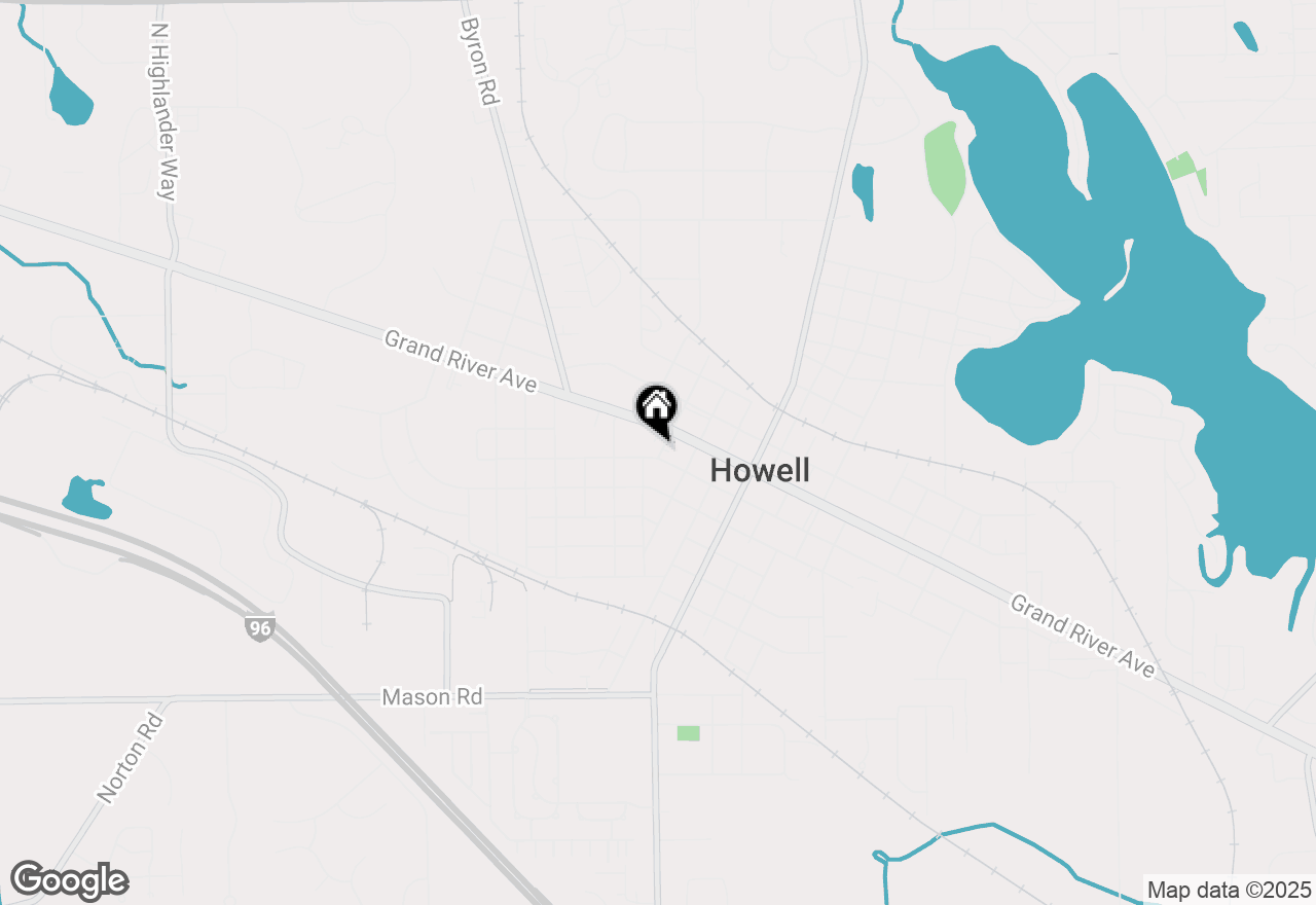 Map of 122 S Chestnut Street, Howell, MI 48843