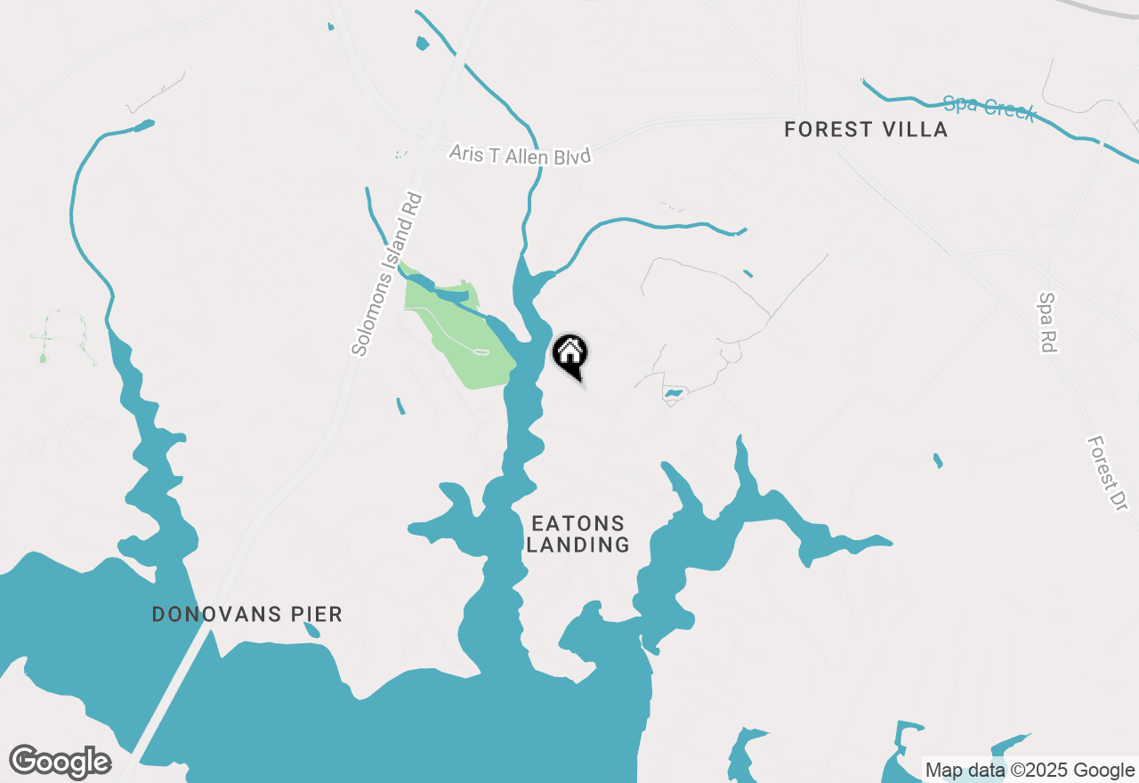 Map of 840 Childs Point Road, Annapolis, MD 21401