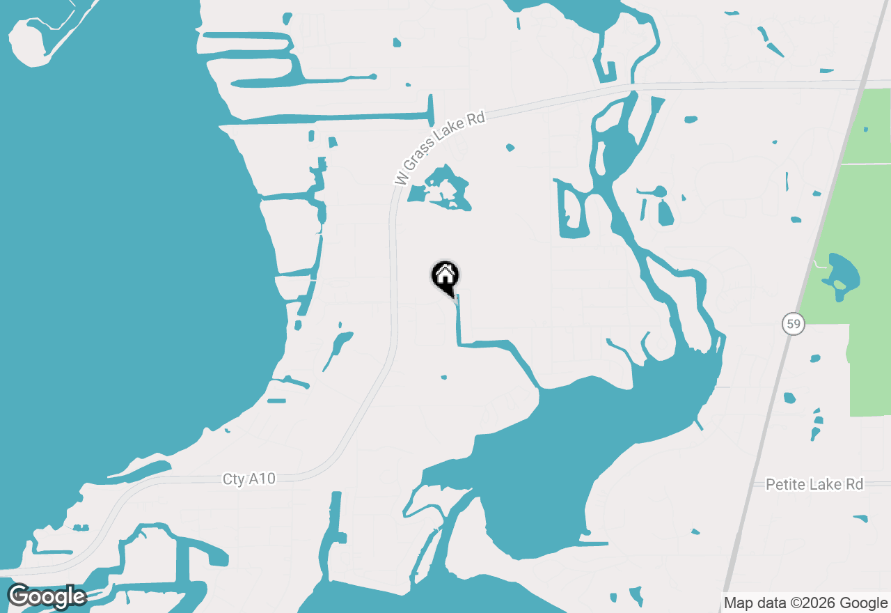 Map of 39563 N Channel View Drive, Antioch, IL 60002