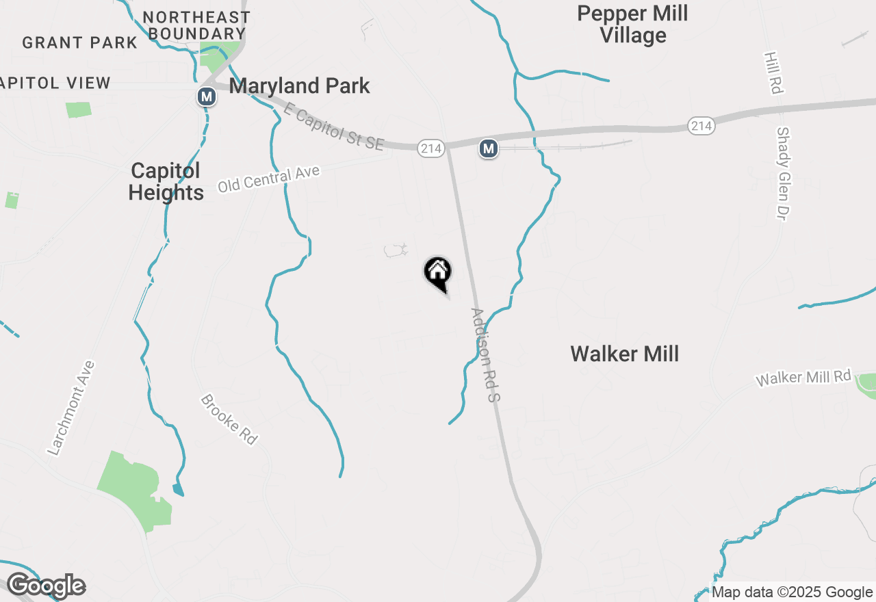 Map of 6322 Walbridge Street, Capitol Heights, MD 20743