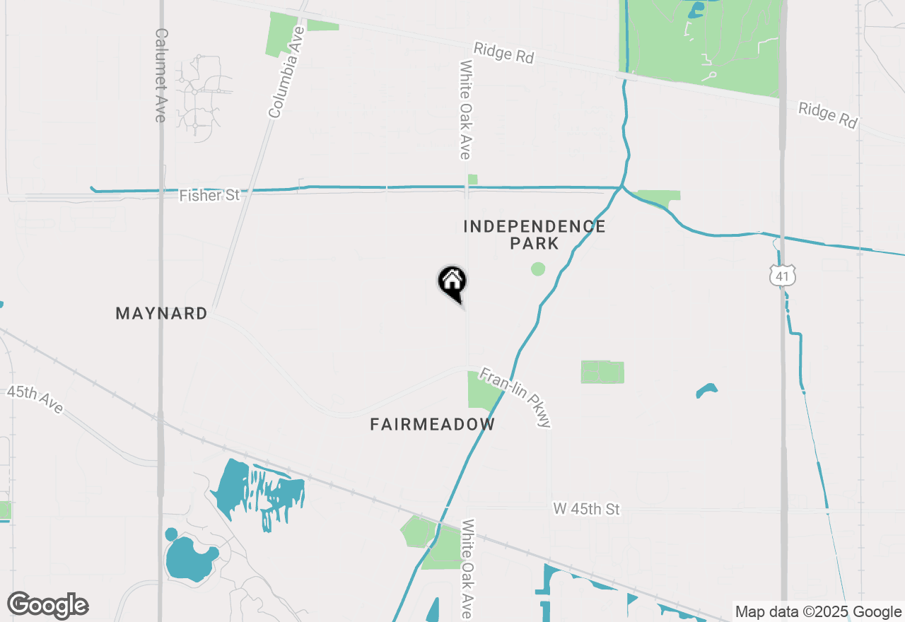 Map of 9201 Birch Drive, Munster, IN 46321