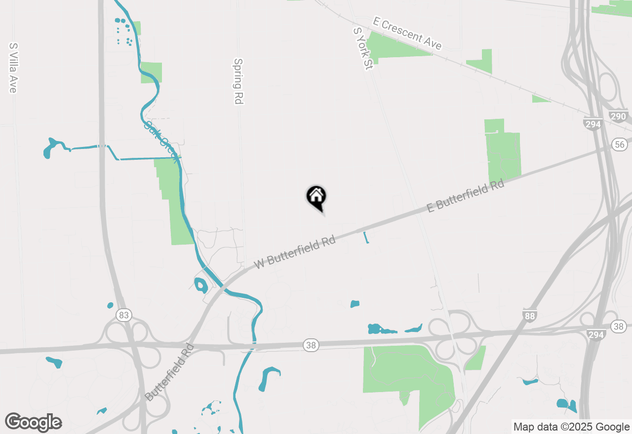 Map of 953 S Parkside Avenue, Elmhurst, IL 60126