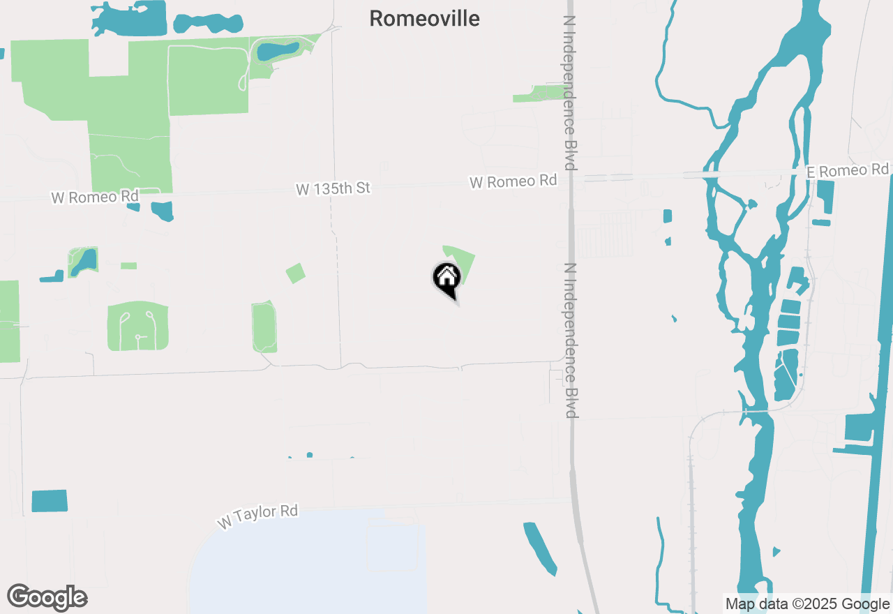 Map of 302 Healy Avenue, Romeoville, IL 60446