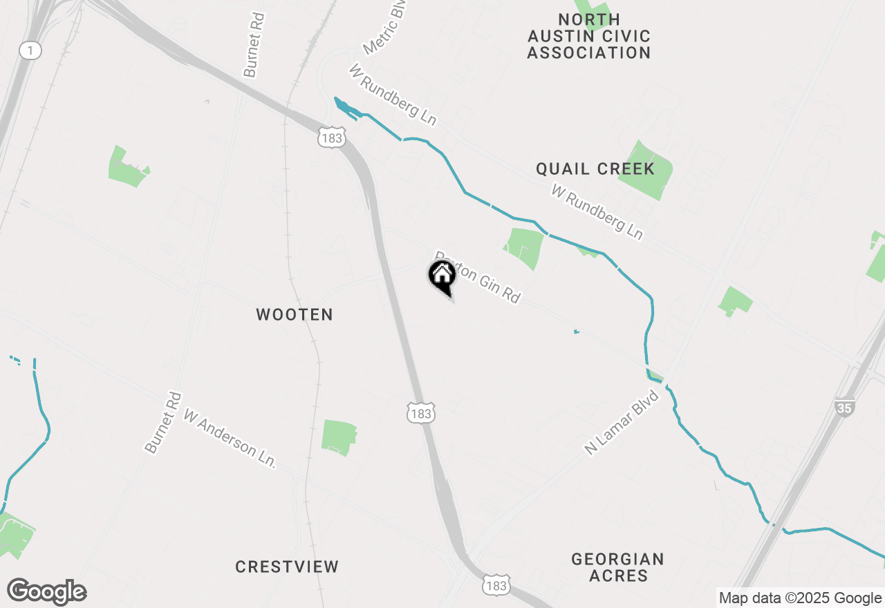 Map of 8605 Colonial Dr, Austin, TX 78758