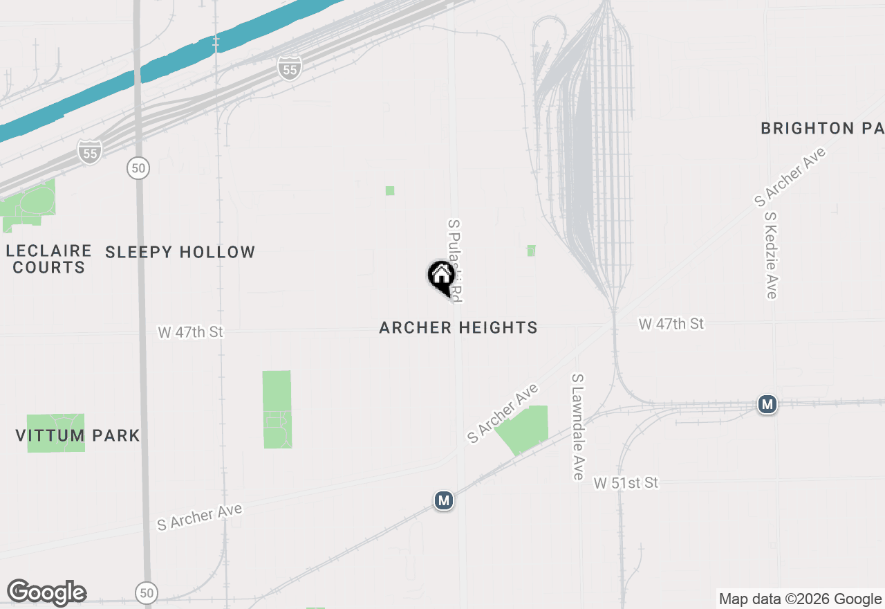 Map of 4625 S Komensky Avenue, Chicago, IL 60632
