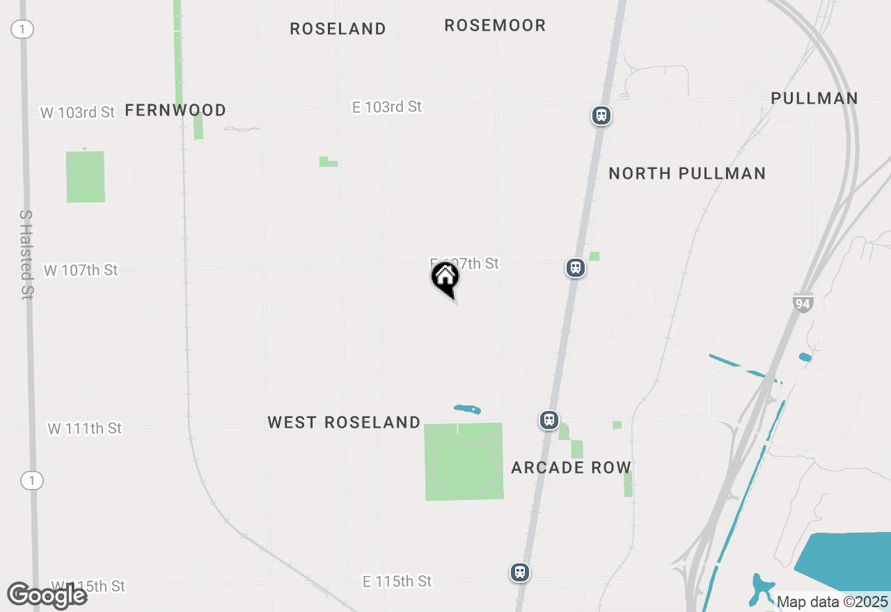 Map of 10803 S Prairie Avenue #2, Chicago, IL 60628