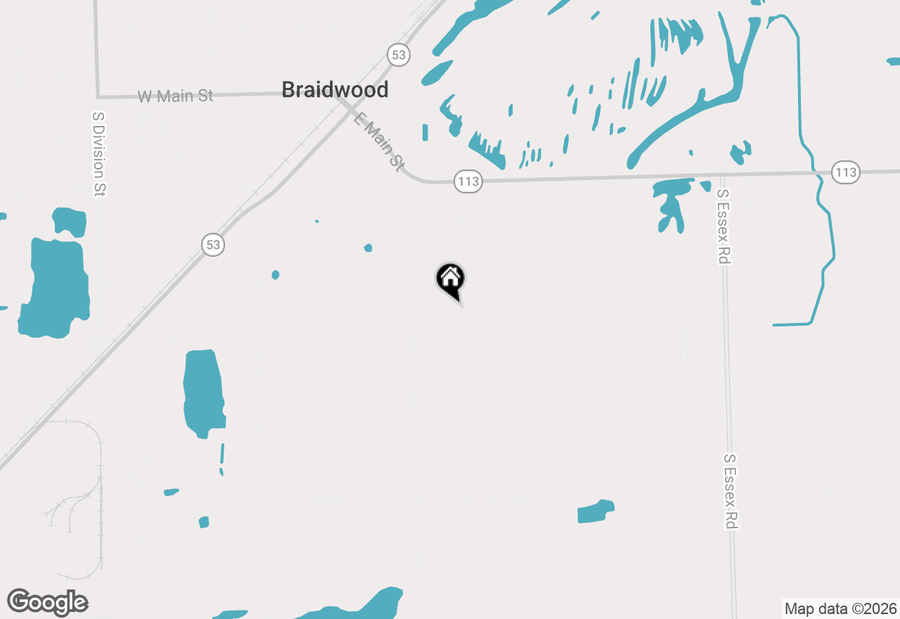Map of 574 Caleb Road, Braidwood, IL 60408