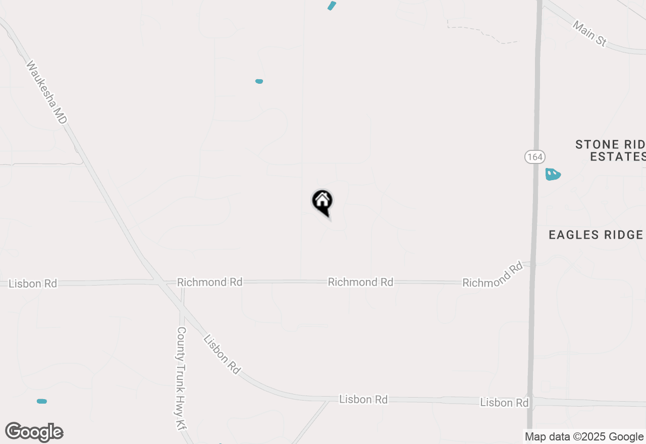 Map of N58W25914 Autumn Way, Lisbon, WI 53089