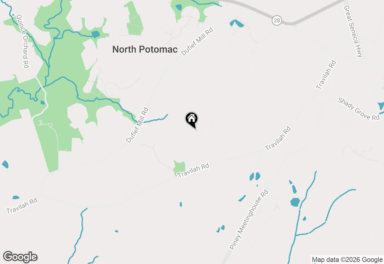 Map of 14319 Cartwright Way, North Potomac, MD 20878