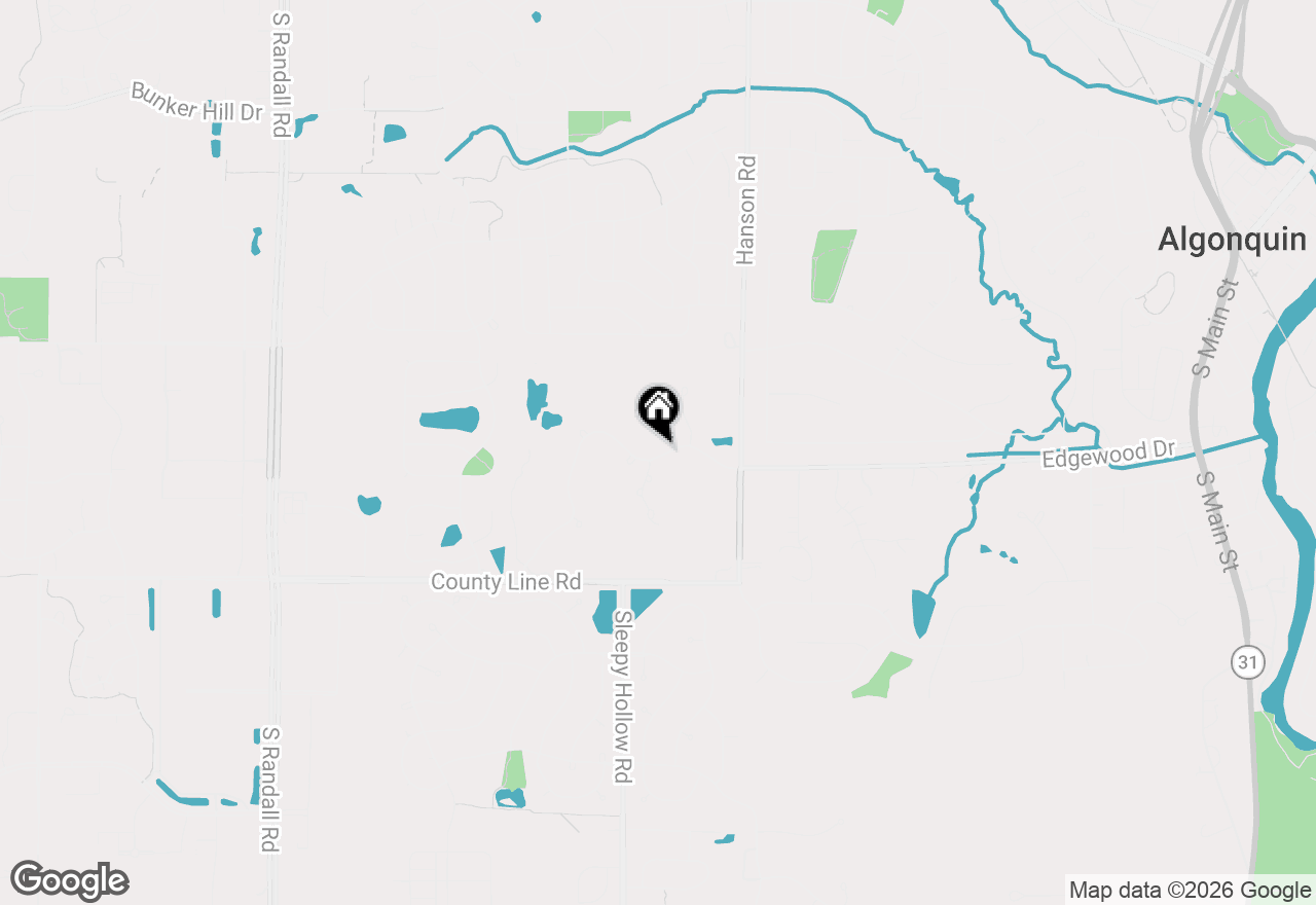 Map of 1137 St Andrews Court, Algonquin, IL 60102