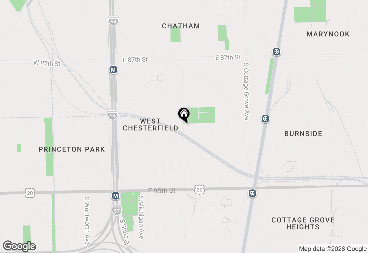 Map of 401 E 91st Street, Chicago, IL 60619