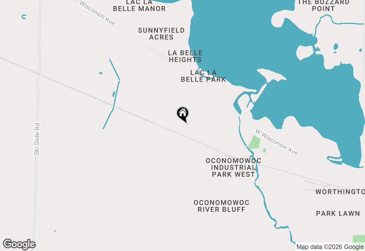 Map of 1518 Weston Ridge Rd, Oconomowoc, WI 53066